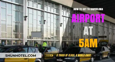 Early Morning Travel Guide: Reaching Barcelona Airport by 5 AM