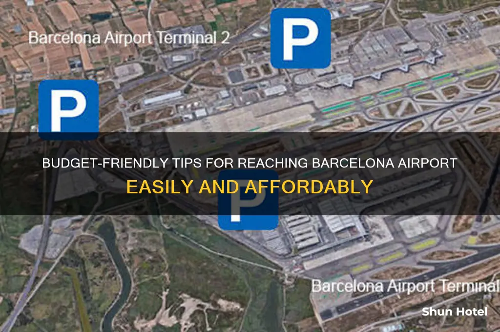how to get to barcelona airport cheap