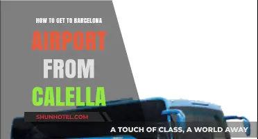 Traveling from Calella to Barcelona Airport: Easy Transport Options