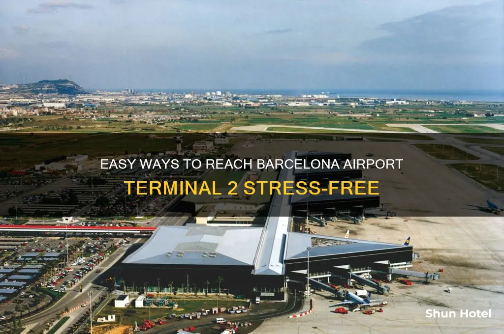 how to get to barcelona airport t2