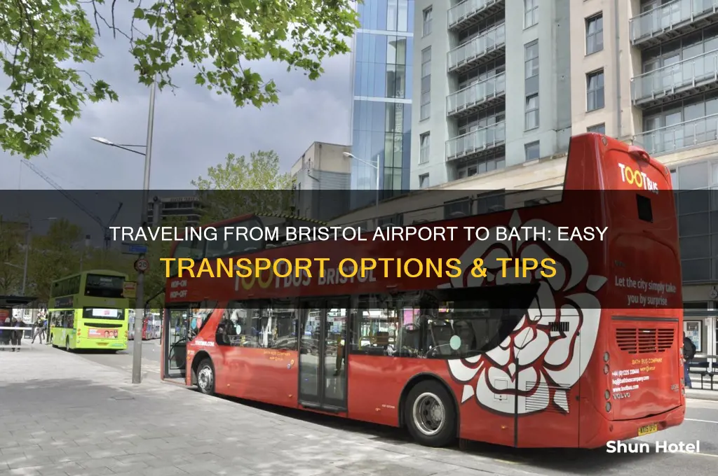 how to get to bath from bristol airport