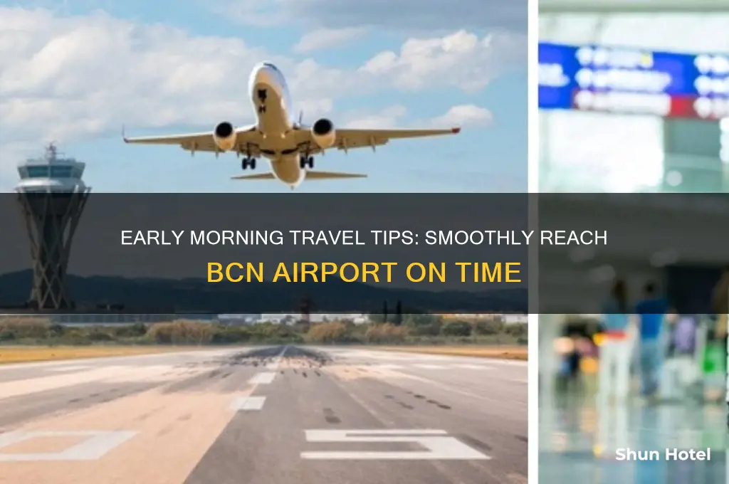 how to get to bcn airport early morning