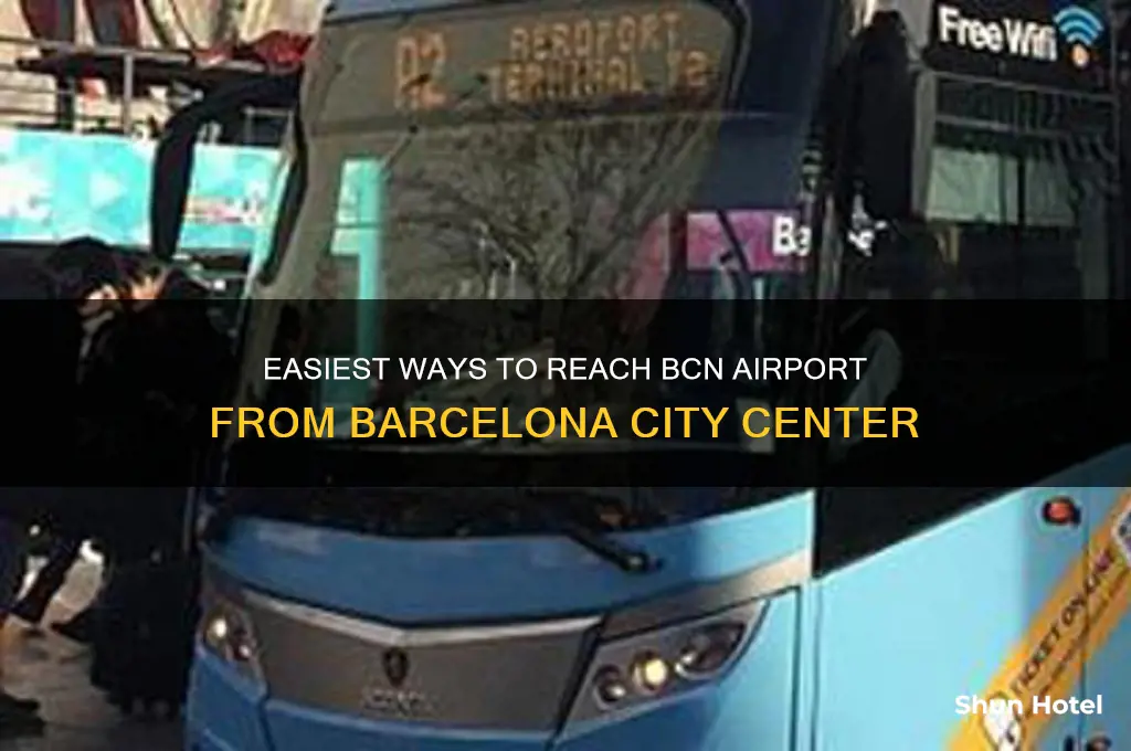 how to get to bcn airport from barcelona