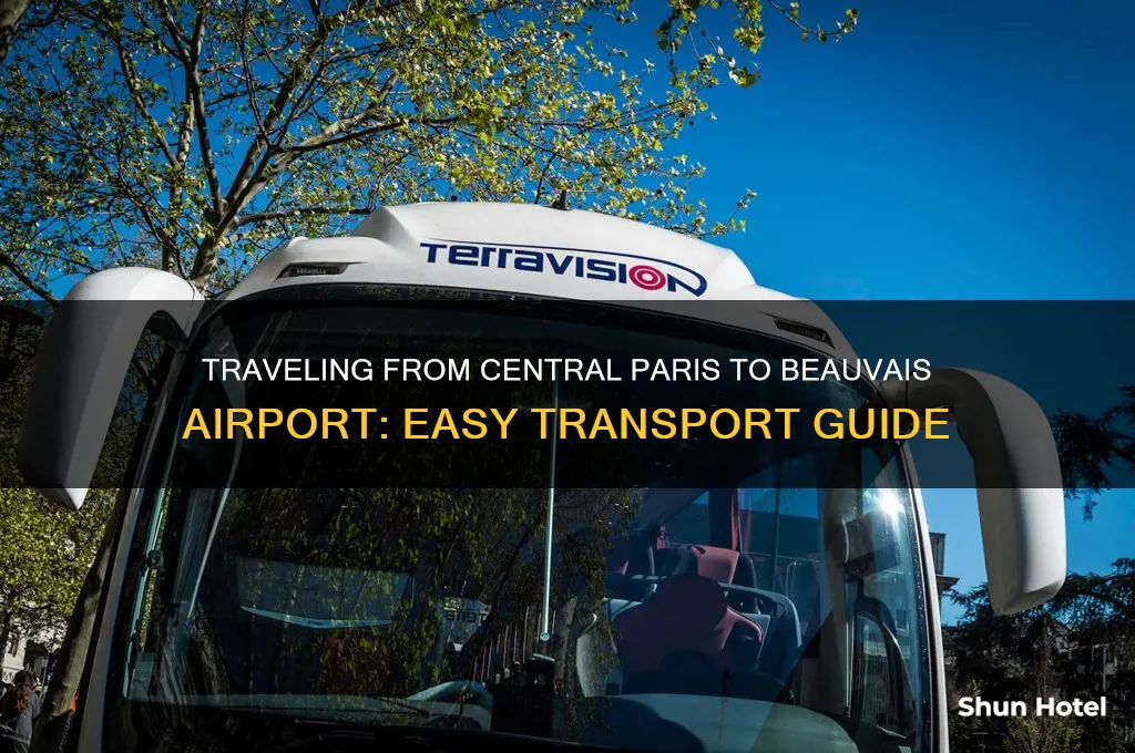how to get to beauvais airport from central paris