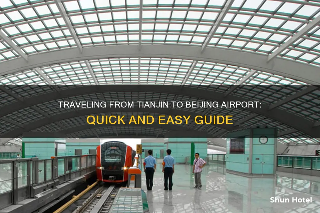 how to get to beijing airport from tianjin