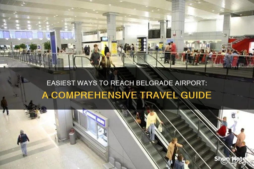 how to get to belgrade airport