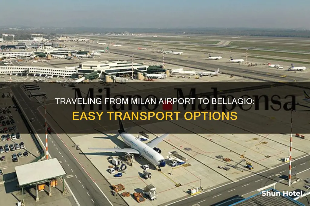 how to get to bellagio from milan airport