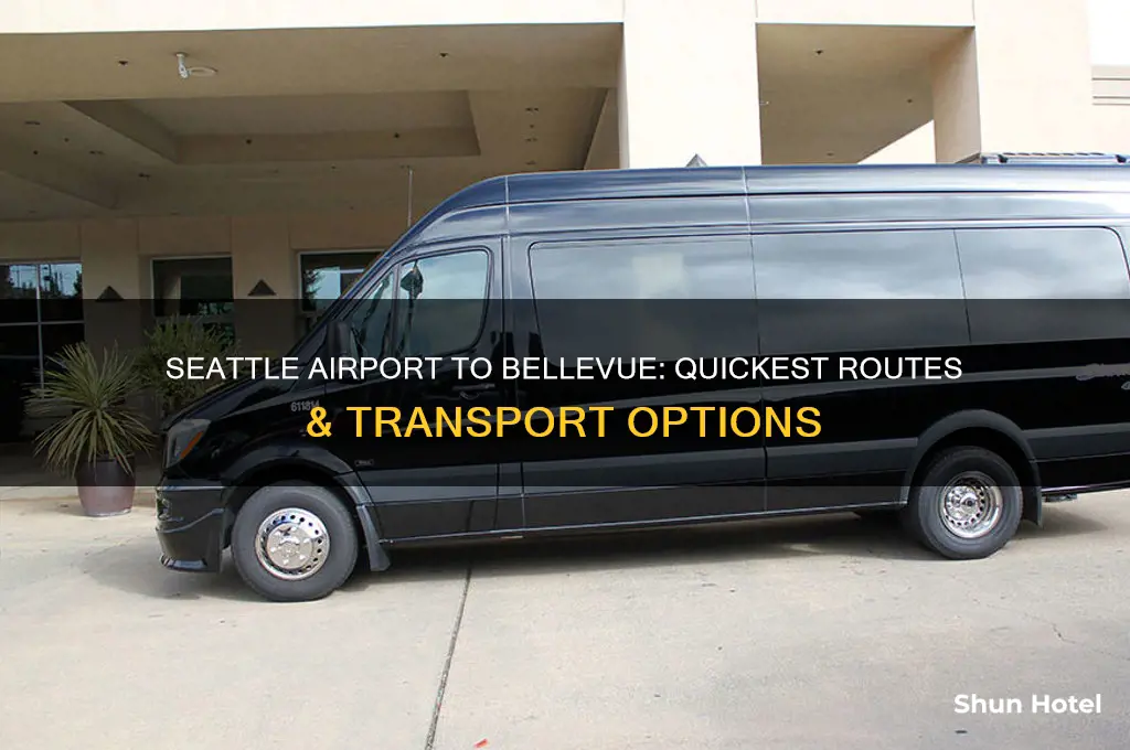 how to get to bellevue from seattle airport
