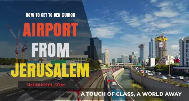 Traveling from Jerusalem to Ben Gurion Airport: Easy Transport Options