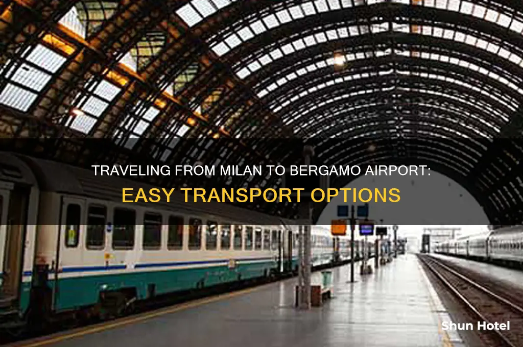 how to get to bergamo airport from milan