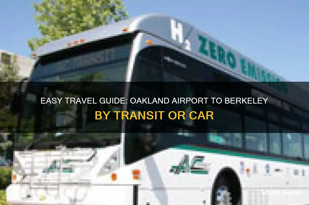 how to get to berkeley from oakland airport
