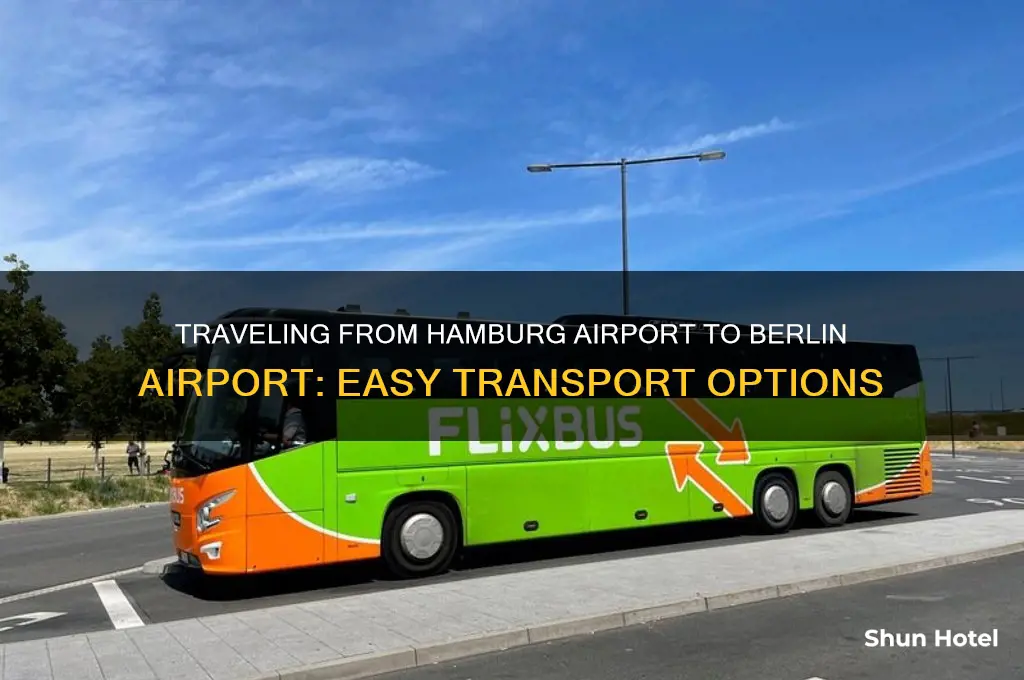 how to get to berlin airport from hamburg airport