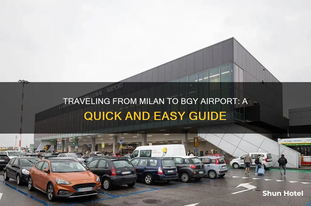 how to get to bgy airport from milan