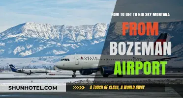Travel Guide: Bozeman Airport to Big Sky Montana Made Easy