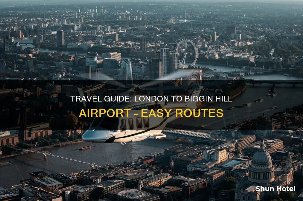 how to get to biggin hill airport from london