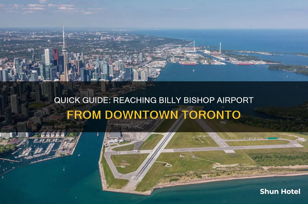 how to get to billy bishop airport from downtown toronto