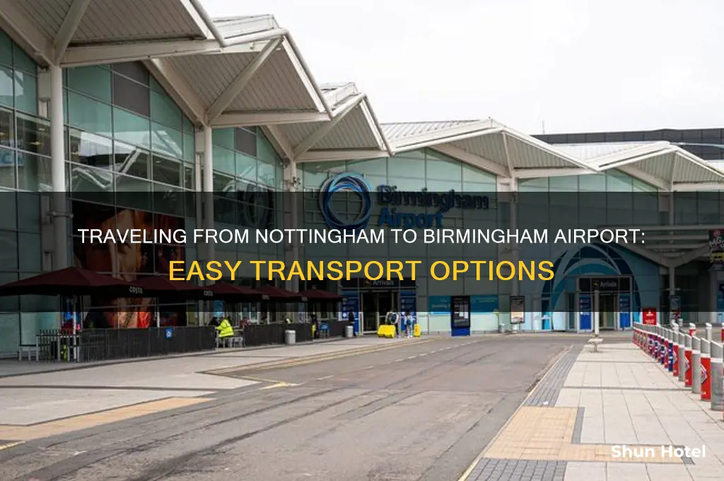 how to get to birmingham airport from nottingham