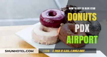 Navigating to Blue Star Donuts at Portland PDX Airport Easily