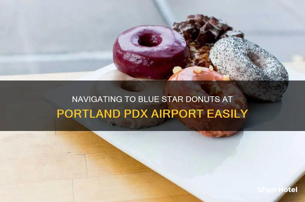 how to get to blue star donuts pdx airport