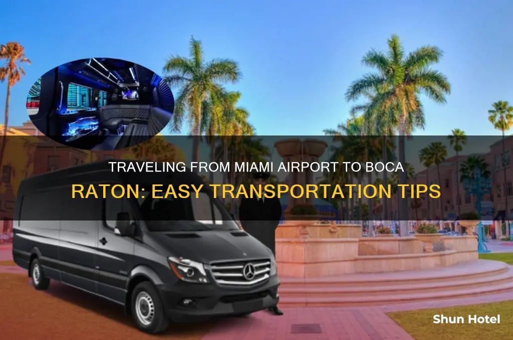 how to get to boca raton from miami airport