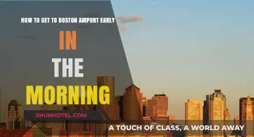 Early Morning Travel Tips: Reaching Boston Airport Stress-Free and On-Time