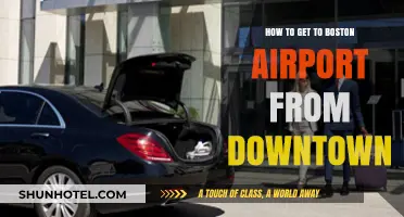 Easy Ways to Reach Boston Airport from Downtown Boston