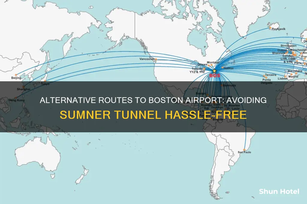how to get to boston airport without sumner tunnel