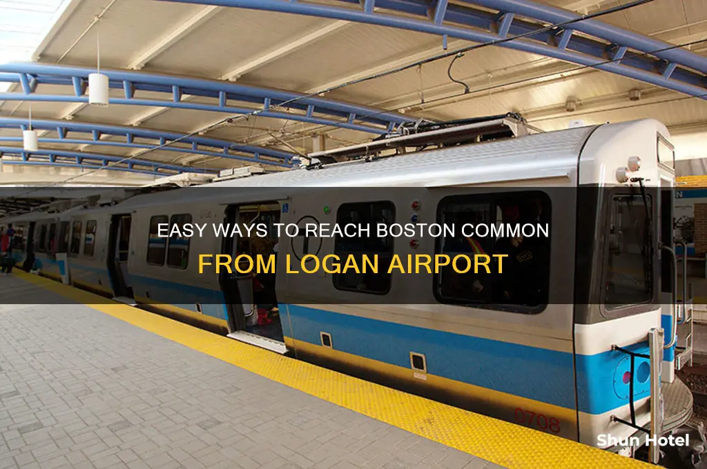 how to get to boston common from airport