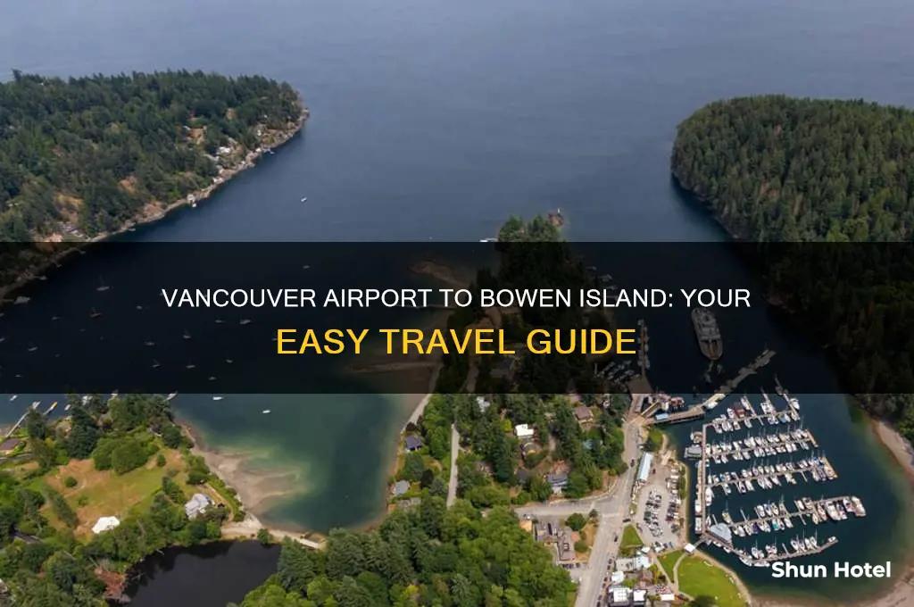 how to get to bowen island from vancouver airport