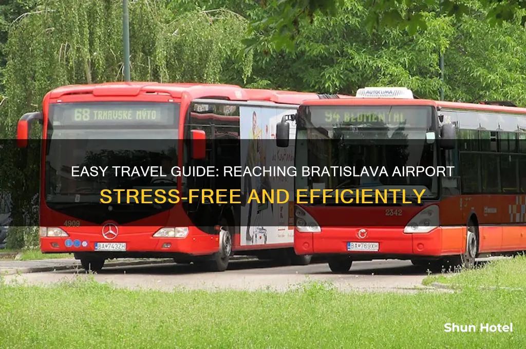 how to get to bratislava airport