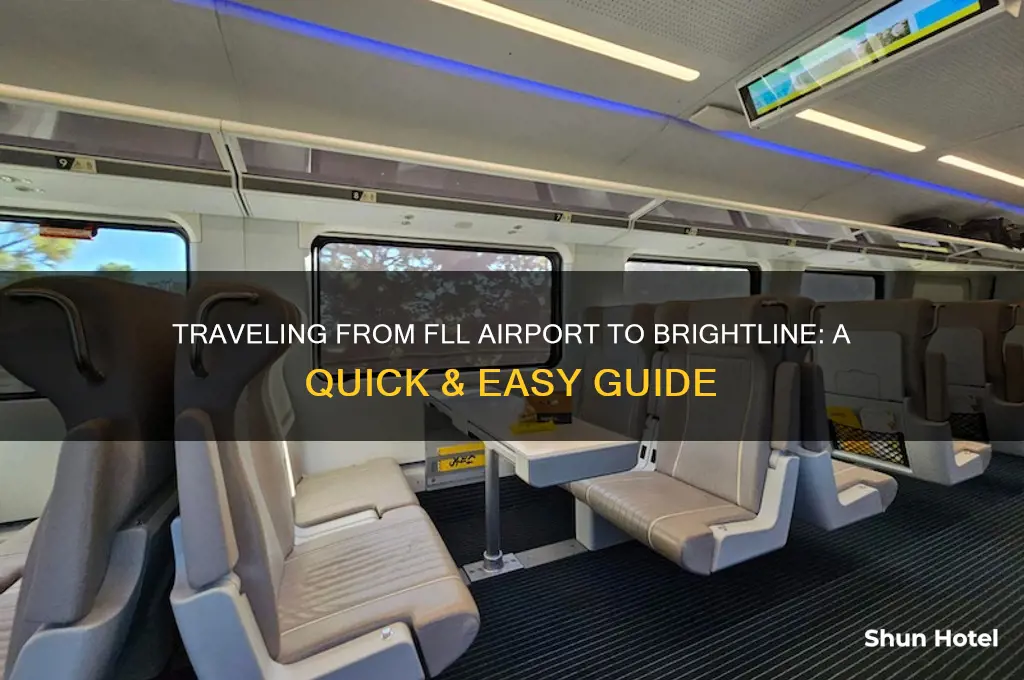 how to get to brightline from fll airport