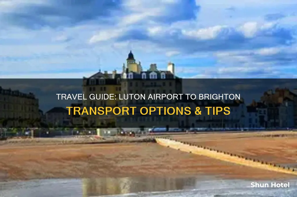 how to get to brighton from luton airport