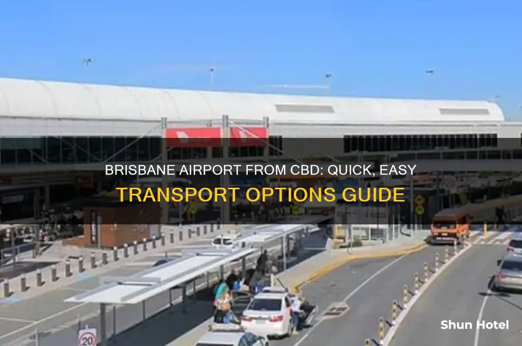 how to get to brisbane airport from cbd