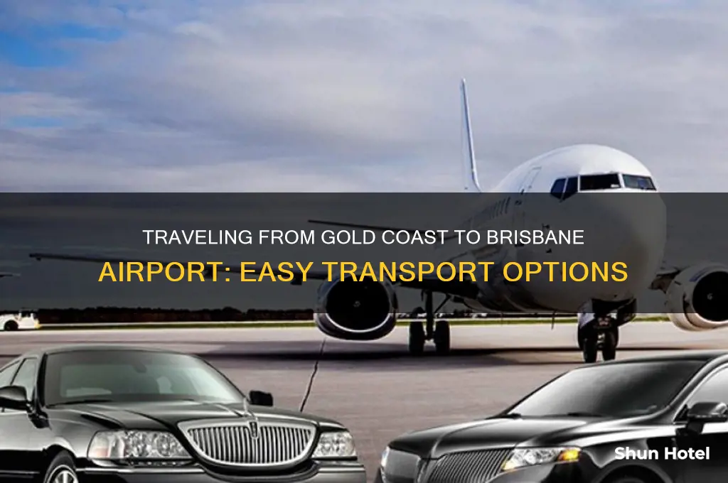 how to get to brisbane airport from gold coast