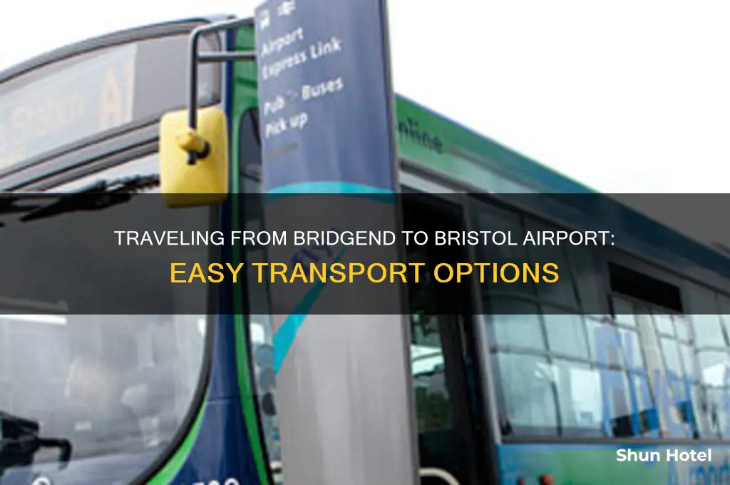 how to get to bristol airport from bridgend