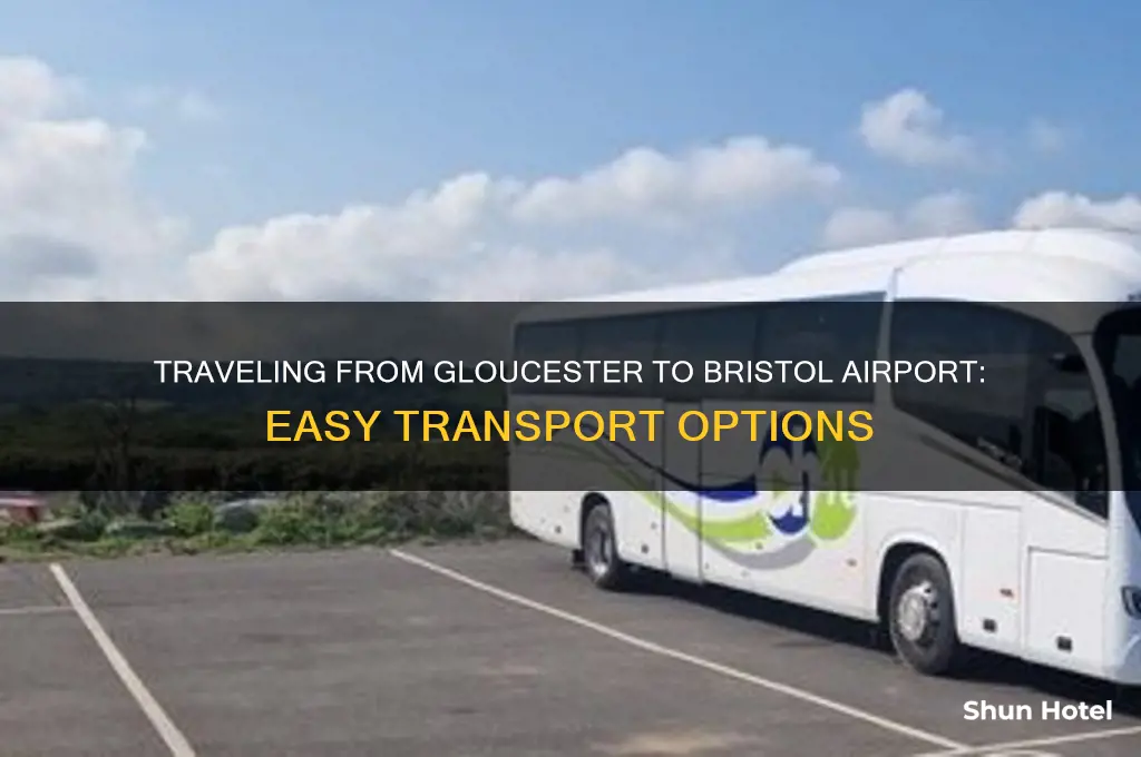 how to get to bristol airport from gloucester