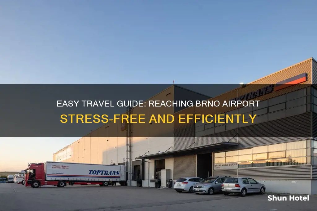 how to get to brno airport