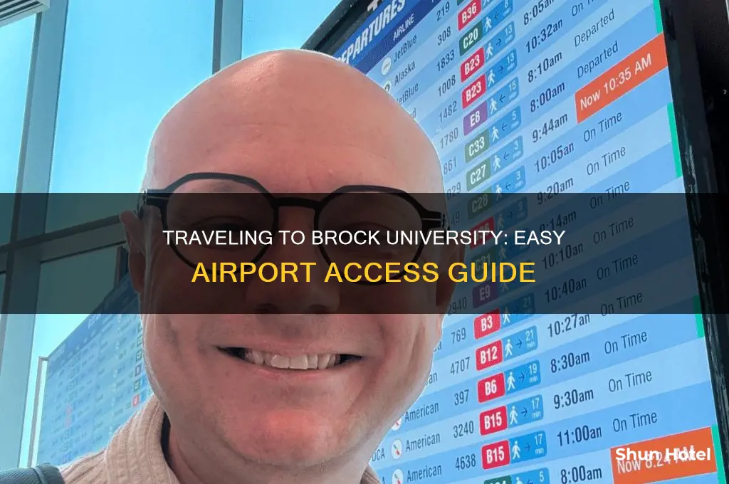 how to get to brock university airport