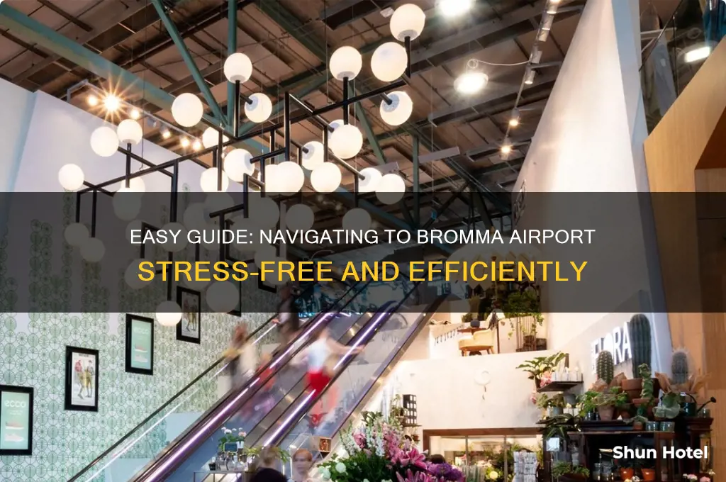 how to get to bromma airport