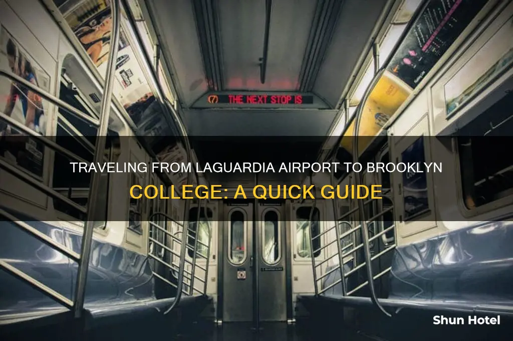 how to get to brooklyn college from laguardia airport