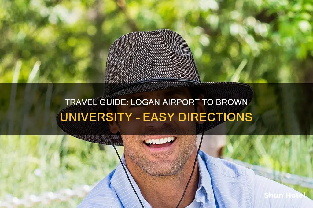 how to get to brown university from logan airport