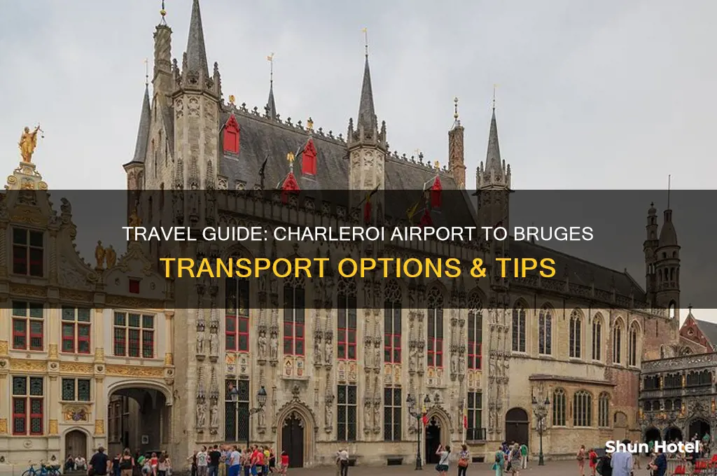 how to get to bruges from charleroi airport