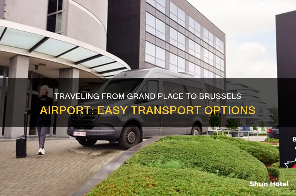 how to get to brussels airport from grand place