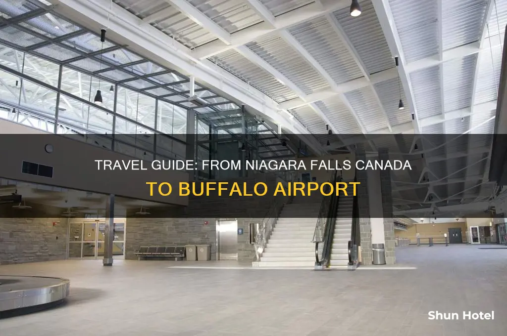 how to get to buffalo airport from niagara falls canada