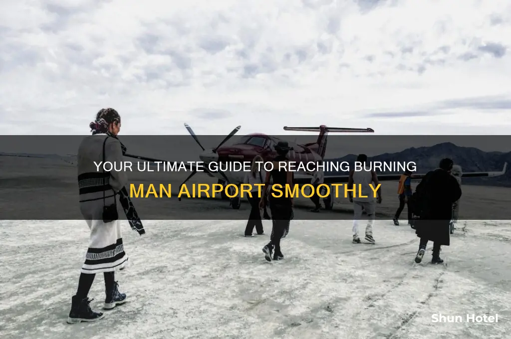 how to get to burning man airport