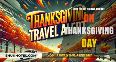 Thanksgiving Travel Guide: Smoothly Navigating to BWI Airport