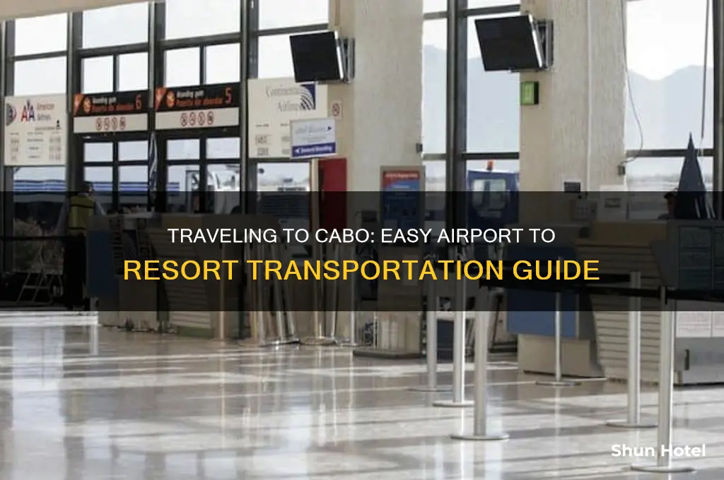 how to get to cabo from airport