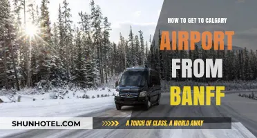 Traveling from Banff to Calgary Airport: Easy Transportation Options
