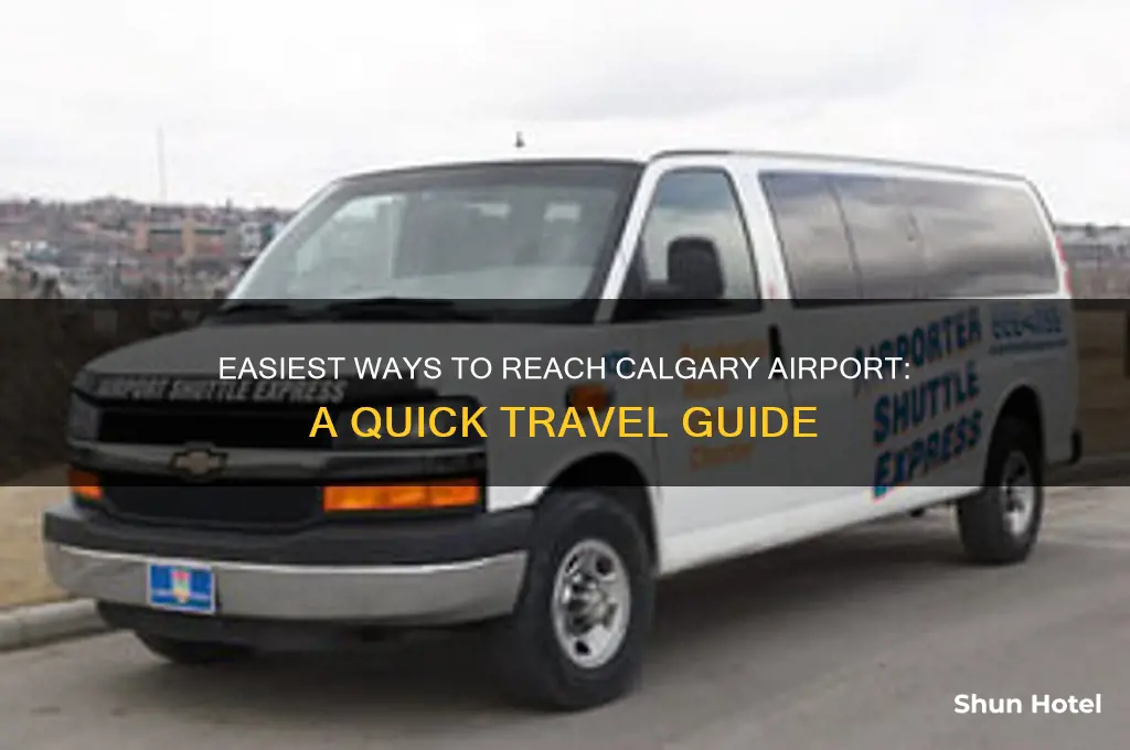 how to get to calgary airport