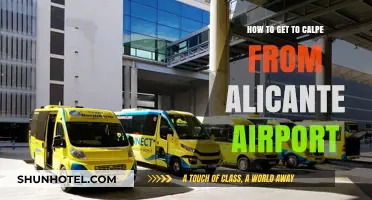 Travel Guide: Easy Transport Options from Alicante Airport to Calpe